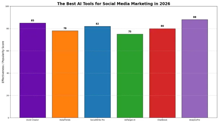 The best AI tools for social media marketing in 2026