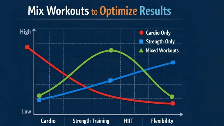7. Mix Workouts to Optimize Results