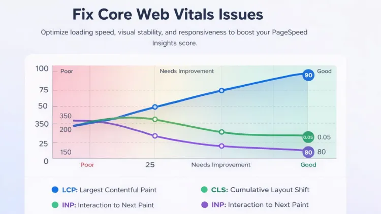 Fix Core Web Vitals Issues