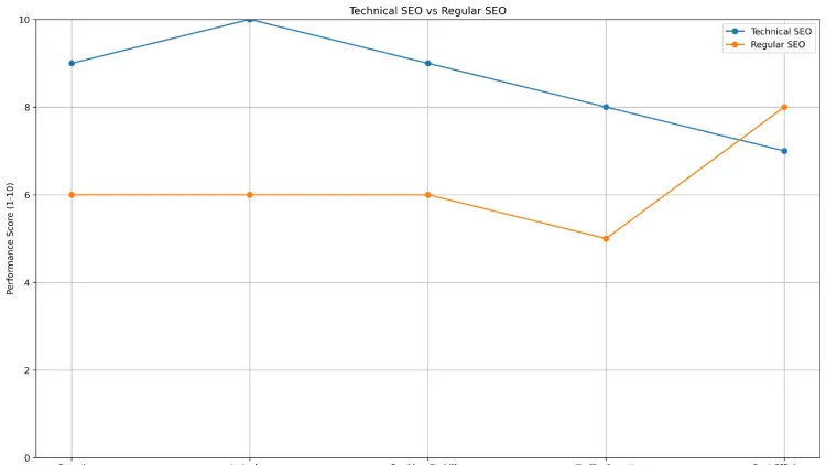 Technical SEO vs Regular SEO