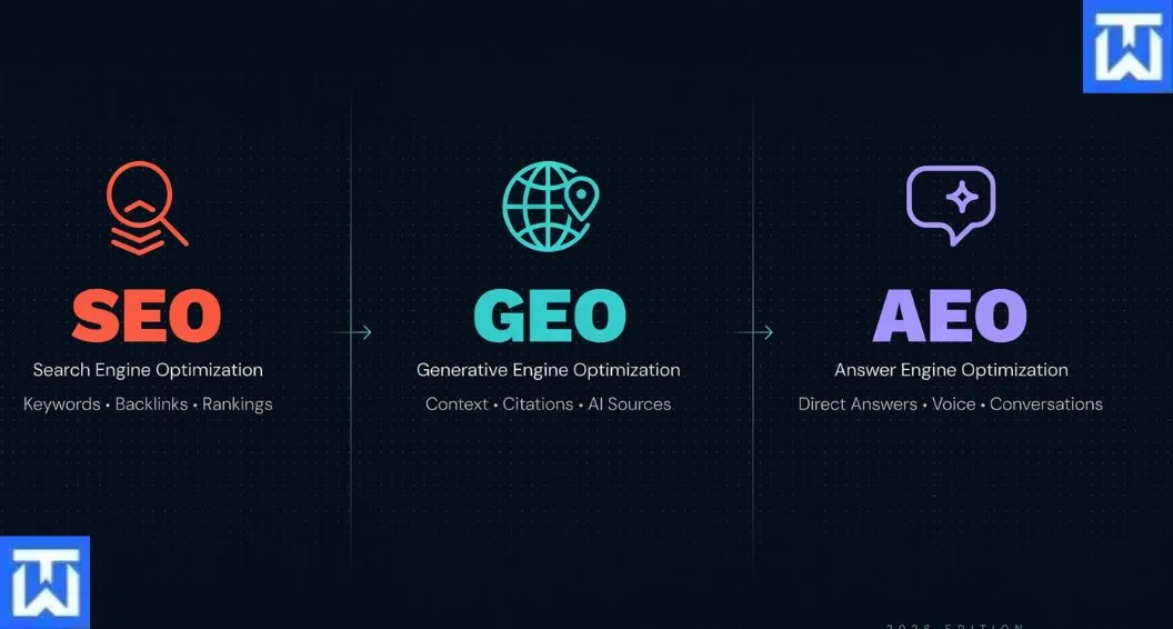 SEO, GEO & AEO